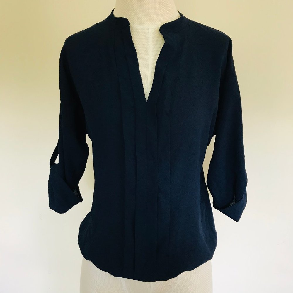 Monteau Roll Tab Blouse S